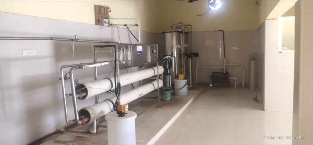 Commissioned RO plant with PSF and ACF pre-treatment – PureFlux Engineering, Chennai